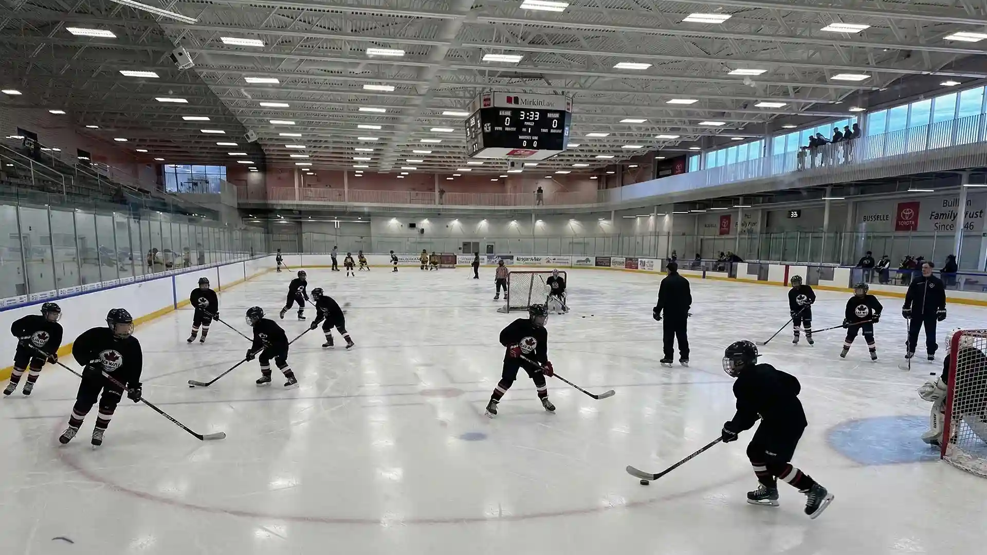 Summer Hockey School on-ice coaching